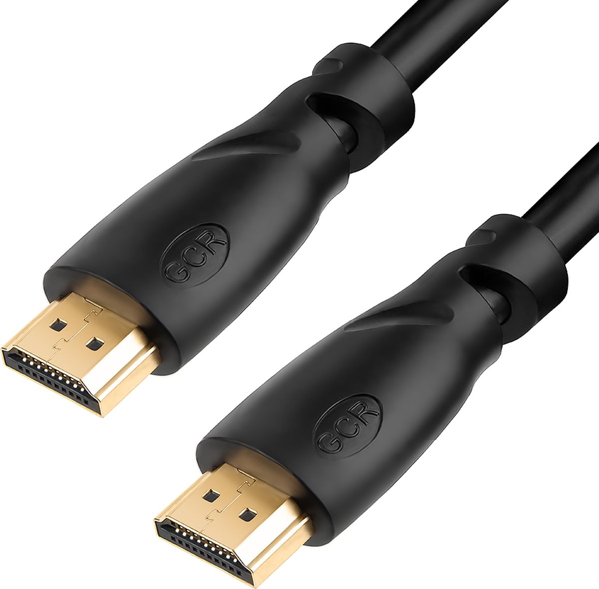 фото GCR GCR-HM310, Black кабель HDMI (0,7 м)