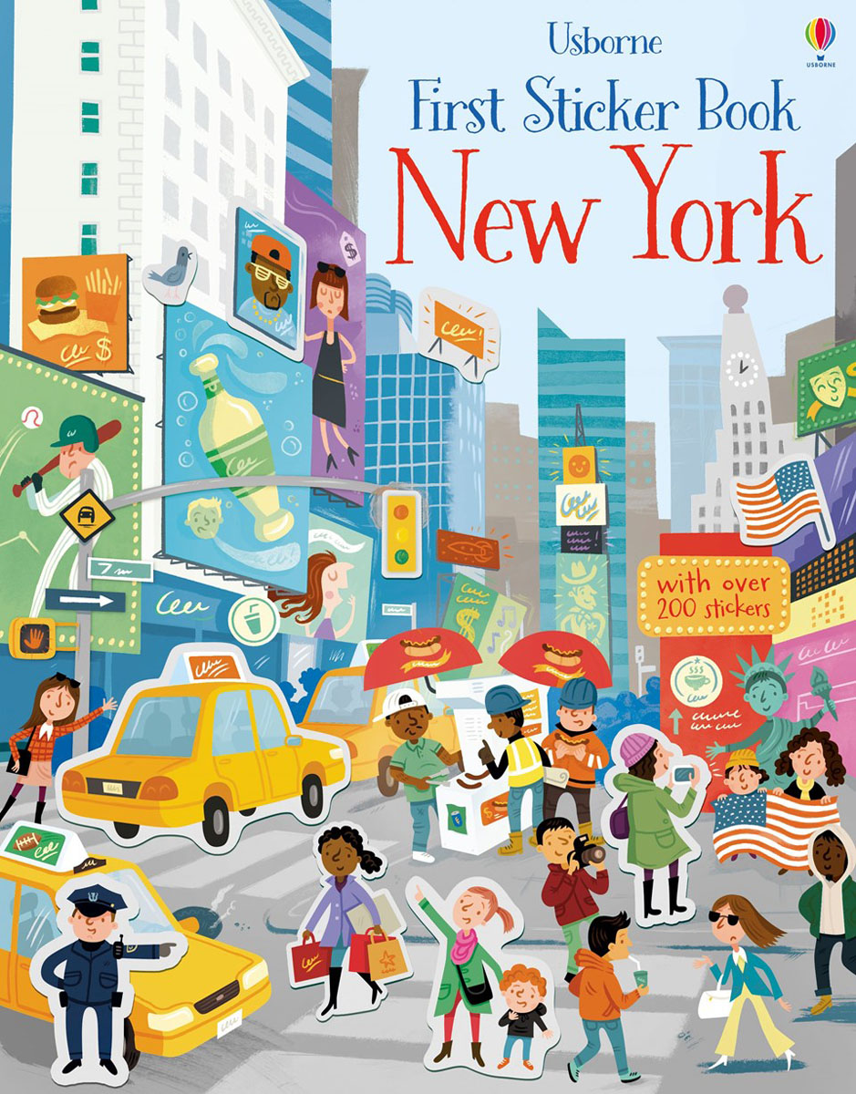 фото First Sticker Book: New York Usborne publishing ltd.