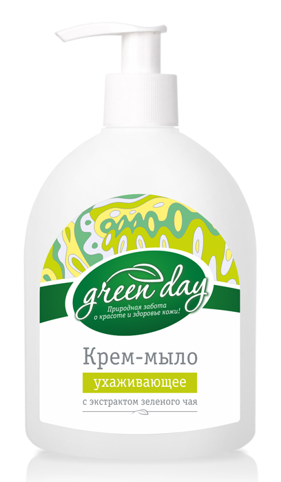 фото Greenday Жидкое мыло Зеленый чай, 350 мл Green day