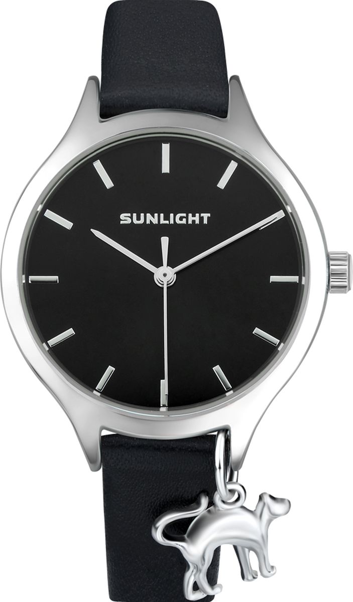 Часы наручные женские Sunlight, цвет: черный. S307ASB-01LB