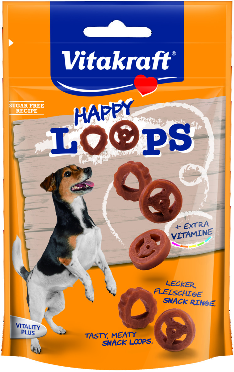 фото Лакомство для собак Vitakraft "Happy Loops", 90 г