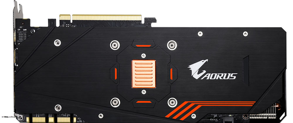 фото Видеокарта nVidia GeForce GTX1070 Ti Gigabyte Aorus PCI-E 8192Mb, GV-N107TAORUS-8GD