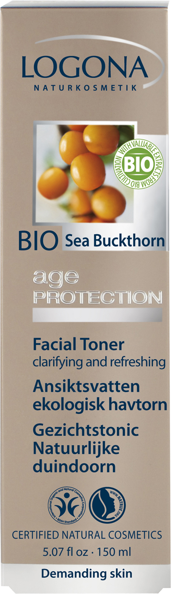 фото Logona Age Protection Тоник для лица против морщин с Био-Облепихой, 150 мл
