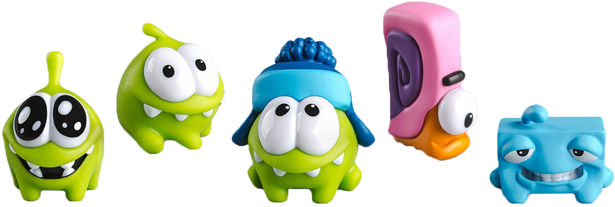 PROSTO toys Cut the Rope Набор фигурок 13 Ам Ням, 5 шт - купить с ...