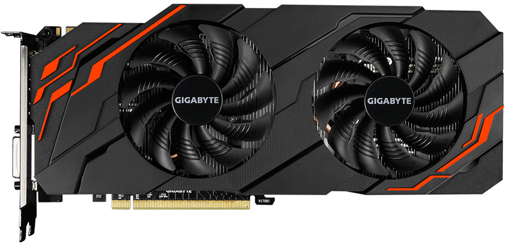 фото Видеокарта Gigabyte GeForce GTX 1070 Ti WindForce 8GB, GV-N107TWF2-8GD