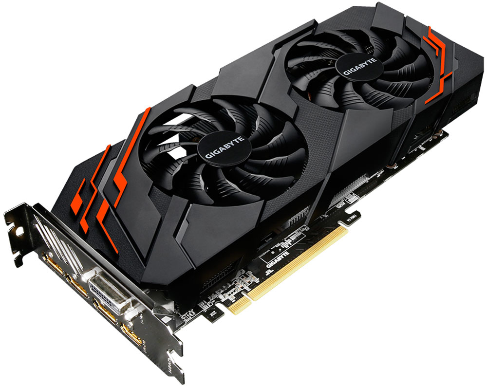 фото Видеокарта Gigabyte GeForce GTX 1070 Ti WindForce 8GB, GV-N107TWF2-8GD