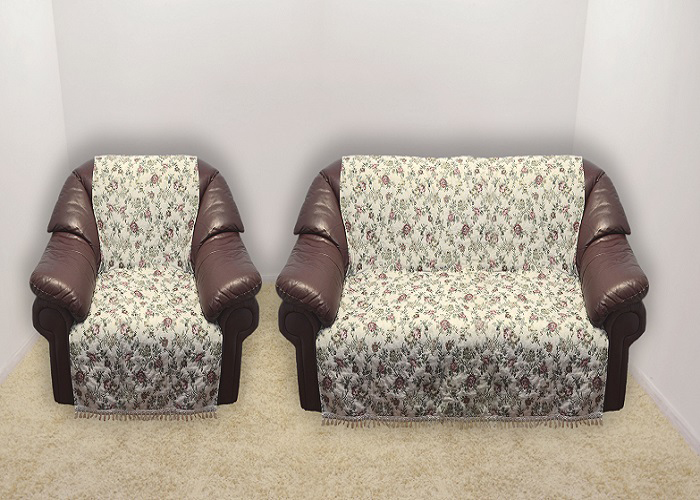 фото Набор чехлов для дивана и кресел "МарТекс", 3 предмета. 05-0418