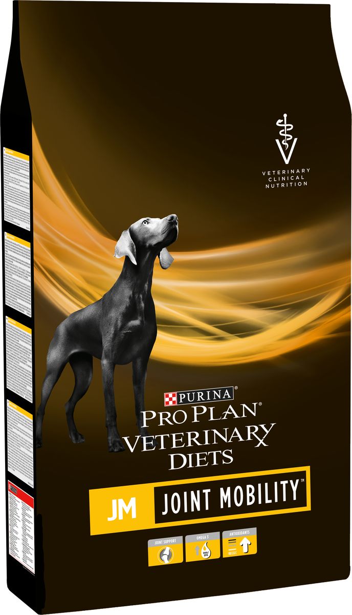 фото Корм сухой для собак Purina Veterinary Diets "JM", при патологии суставов, 3 кг Pro plan veterinary diets