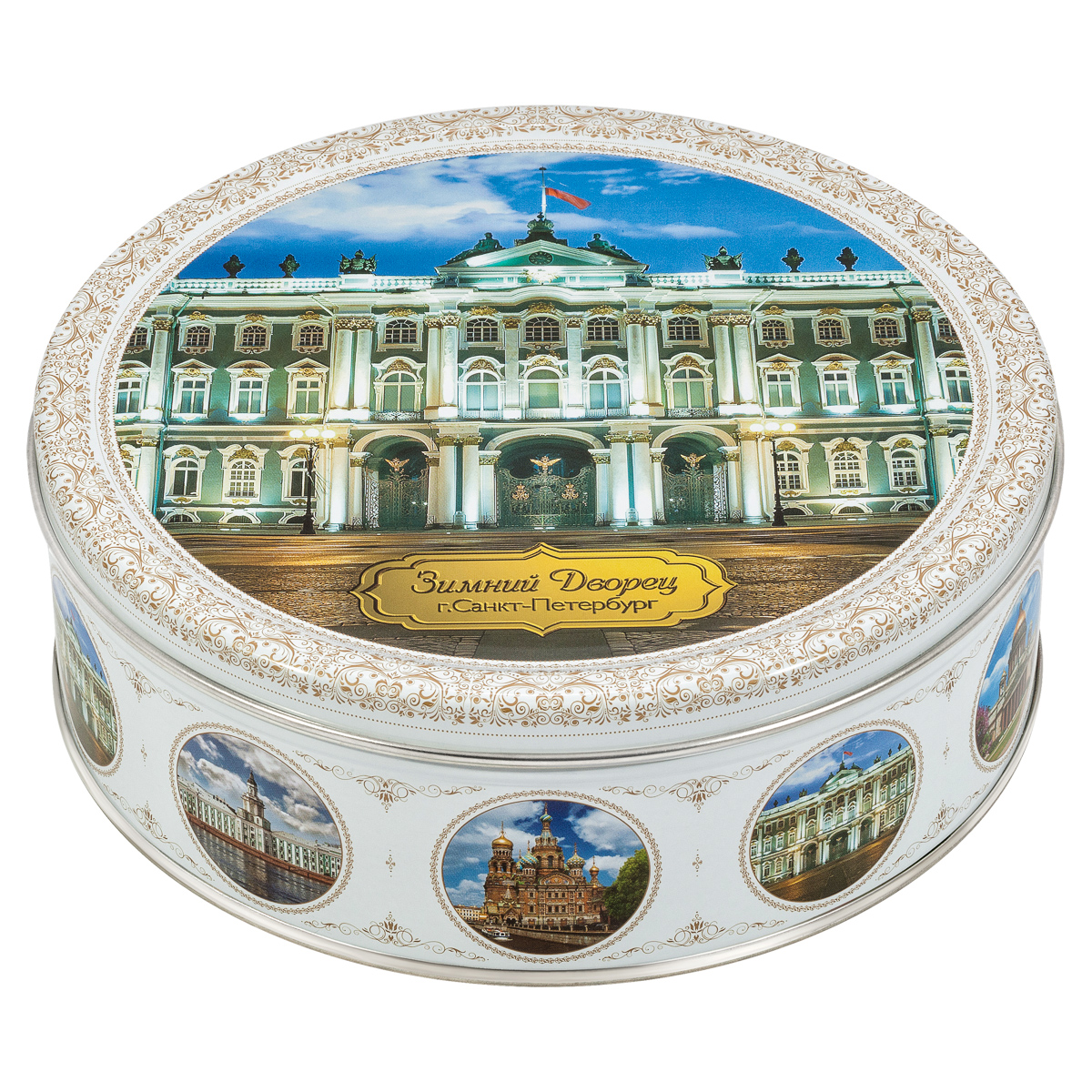 фото Сладкая Сказка Monte Christo Санкт-Петербург Зимний дворец печенье со сливочным маслом, 400 г