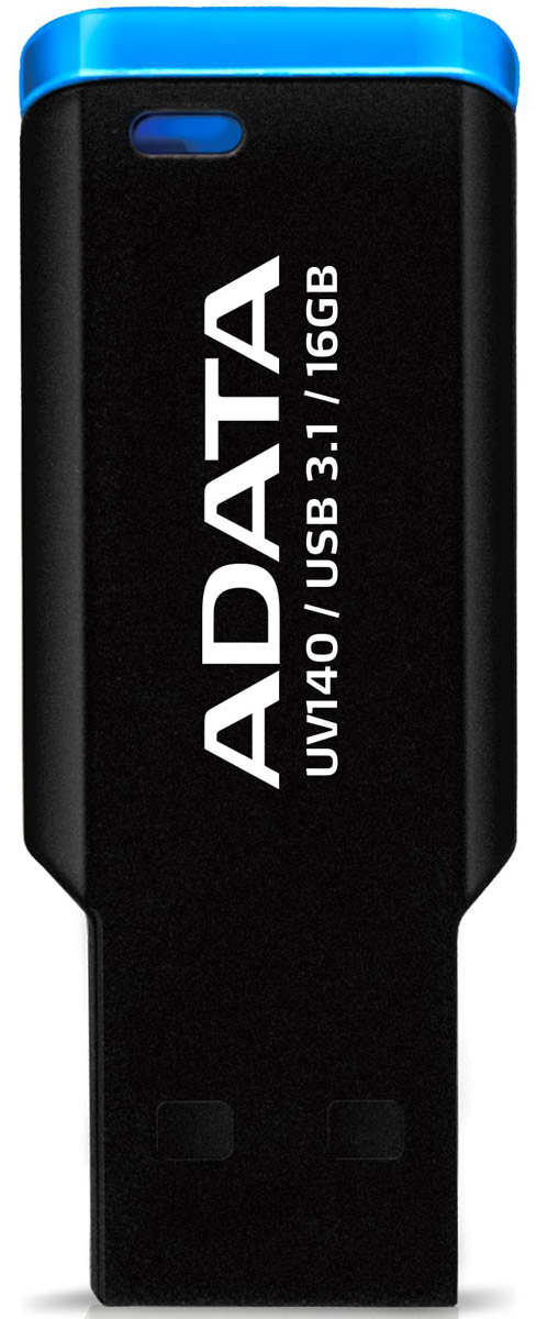 фото ADATA UV140 16GB, Black Blue USB-накопитель