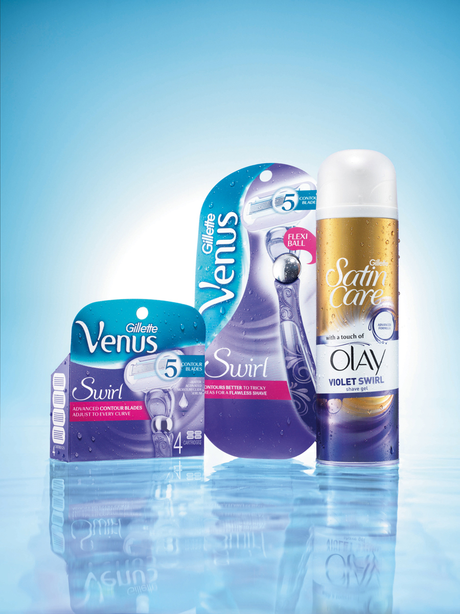 фото Сменные кассеты для бритвы Venus Swirl, 2 шт Gillette venus