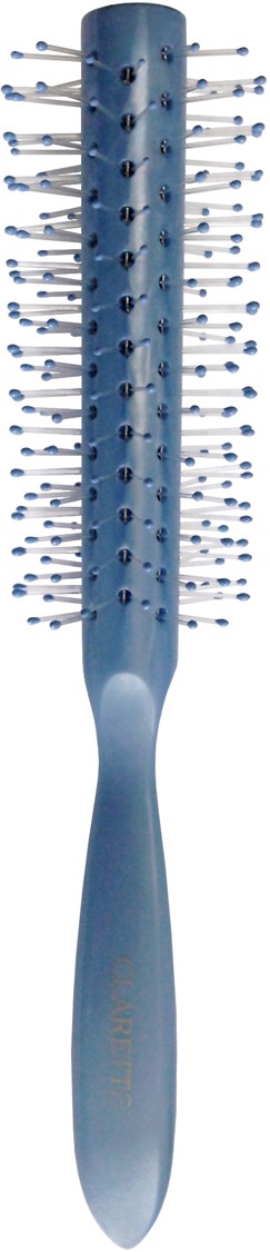 Clarette Щетка для волос круглая, цвет: голубой