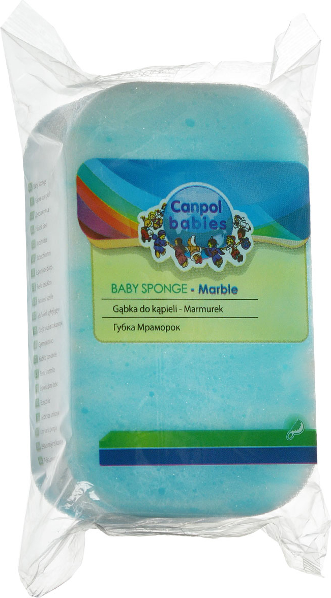 Canpol Babies Губка для купания Marble цвет голубой