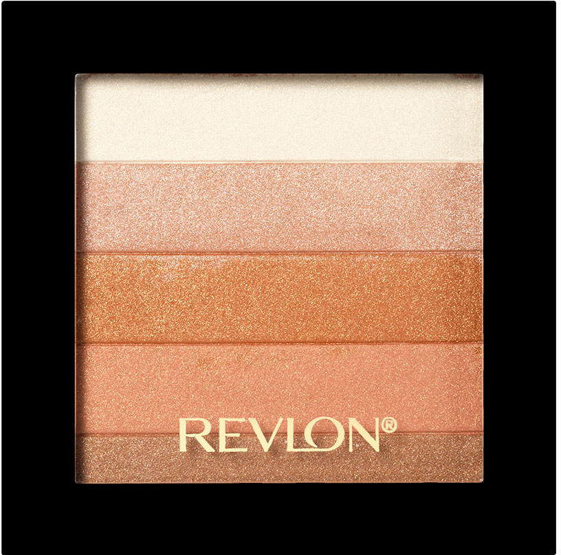 Revlon Палетка Хайлайтеров для Лица Highlighting Palette Bronze glow 030 7,5 г