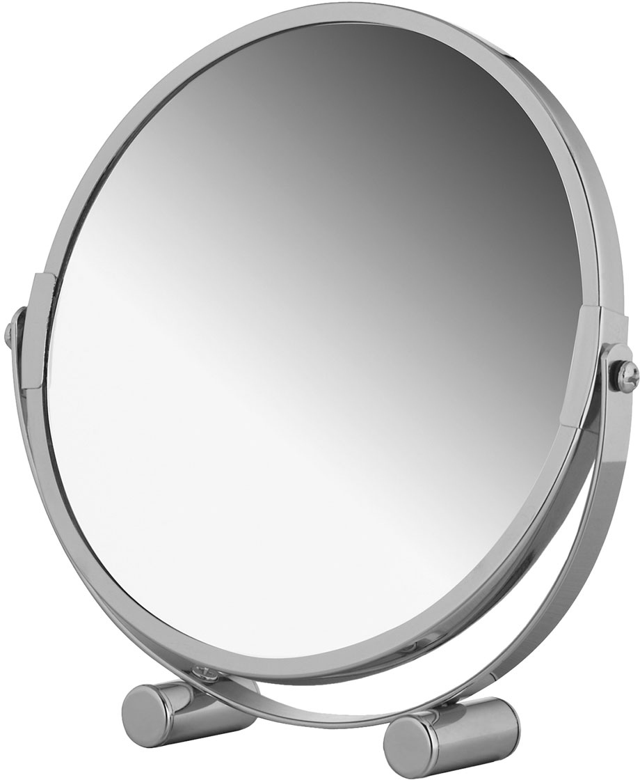 фото Зеркало двухстороннее Tatkraft "Eos", настольное, диаметр 17 см