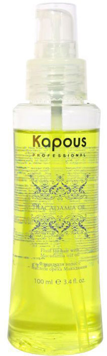 фото Kapous Флюид с маслом ореха макадамии Macadamia Oil 100 мл Kapous professional