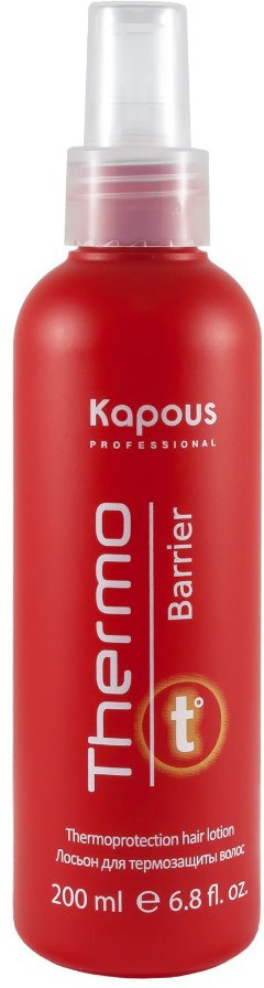 фото Kapous Лосьон для термозащиты волос Thermo Barrier 200 мл Kapous professional