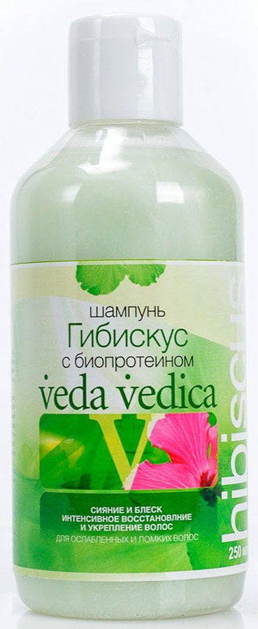Шампунь для волос Veda Vedica Гибискус, с биопротеином, 250 мл
