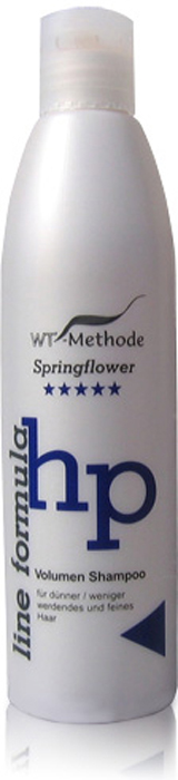 фото WT-Methode Шампунь для тонких и ослабленных волос Line formula Volumen Shampoo Springflower 250 мл