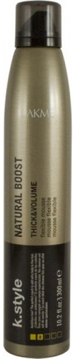 фото Lakme Мусс для прикорневого объема Natural Boost Flexible Mousse, 300 мл