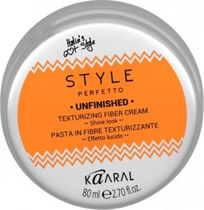 Kaaral Волокнистая паста для текстурирования волос Style Perfetto Unfinished Texturizing Fiber Cream, 80 мл