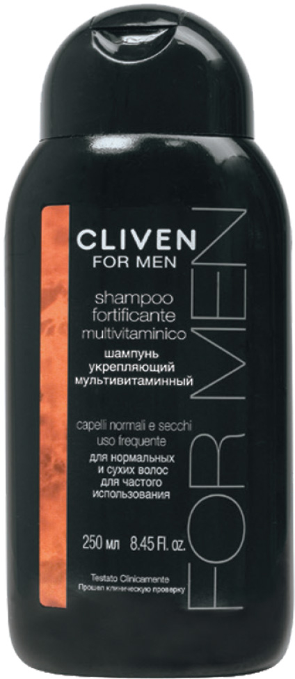 Шампунь для волос Cliven Шампунь укрепляющий мультивитаминный для нормальных и сухих волос