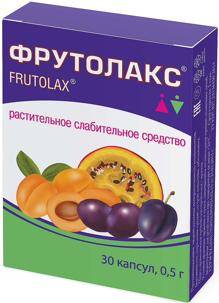 ФрутоЛакс, капсулы по 0,5 г, №30 - купить с доставкой по выгодным ценам ...