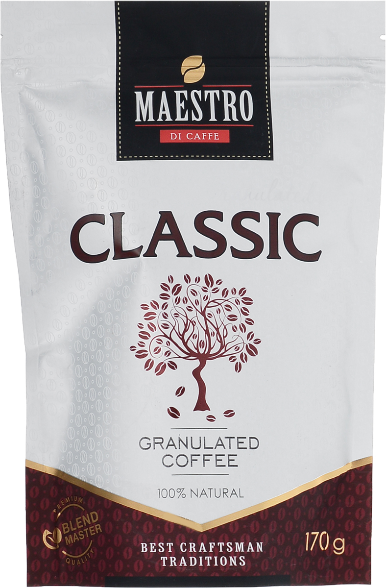 фото Maestro Di Caffe Classic кофе растворимый гранулированный, 170 г