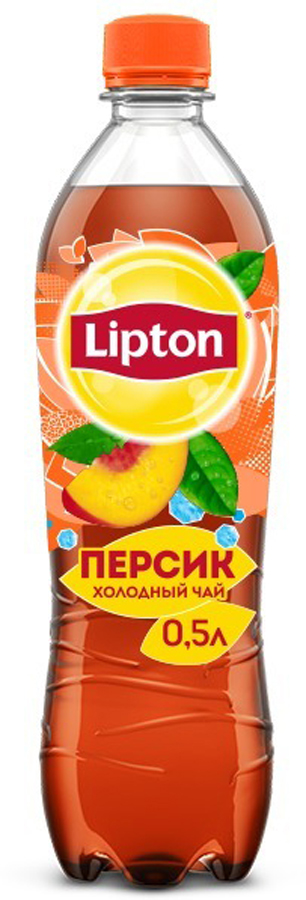 фото Lipton Ice Tea Персик холодный чай, 0,5 л