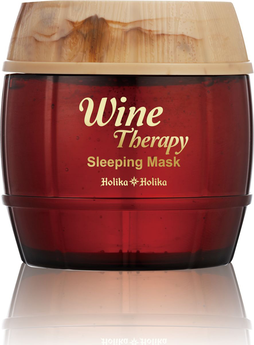 фото Holika Holika Ночная винная маска-желе "Вайн Терапи", красное вино, 120 мл