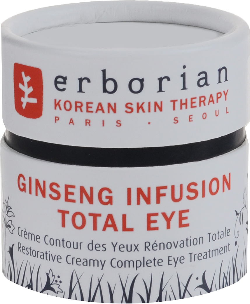 Erborian ginseng infusion total eye. Эрбориан крем для глаз с женьшенем. Женьшень восстанавливающий крем для кожи вокруг глаз Erborian. Erborian женьшень восстанавливающий крем для кожи вокруг глаз, 15 мл.