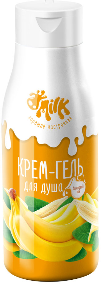 фото Milk Крем-гель для душа Банановый рай, 500 мл