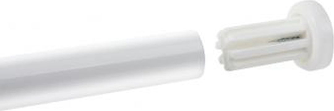 фото Штанга для ванной комнаты "Ridder", универсальная, цвет: белый, диаметр 2 см