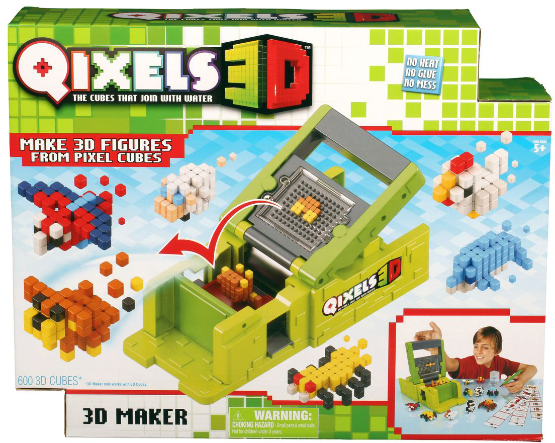 фото Qixels Машинка для создания 3D фигурок 3D Принтер