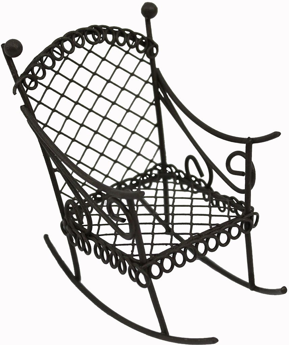 фото Декоративное украшение-миниатюра Астра "Кресло-качалка", 8 х 4,5 х 7,5 см