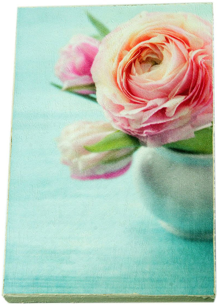 фото Картина "Прекрасный букет нежных розовых пионов", 14,5 х 22 см Mister poster