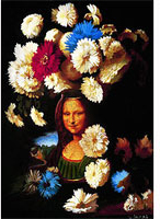 фото Картина-репродукция без рамки "Цветы в честь Леонардо, 1995", 50 х 60 см 15841 Феникс-презент