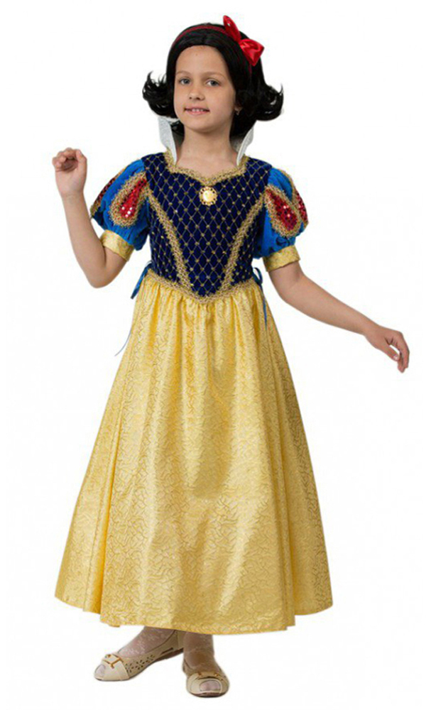 фото Батик Костюм карнавальный для девочки Принцесса Белоснежка размер 36