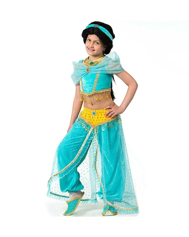 Батик Костюм карнавальный для девочки Принцесса Жасмин размер 30