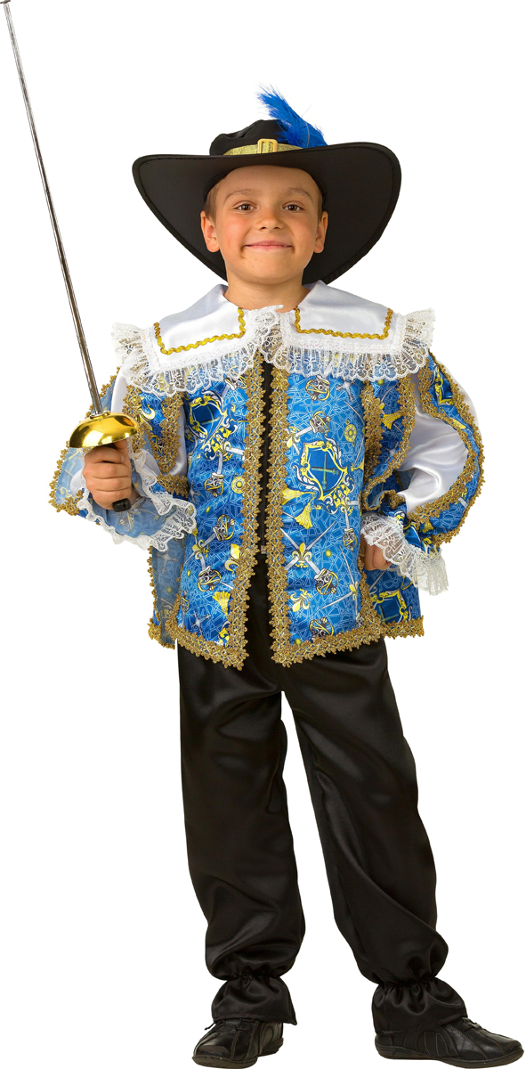 фото Батик Костюм карнавальный для мальчика Мушкетер сказочный размер 28