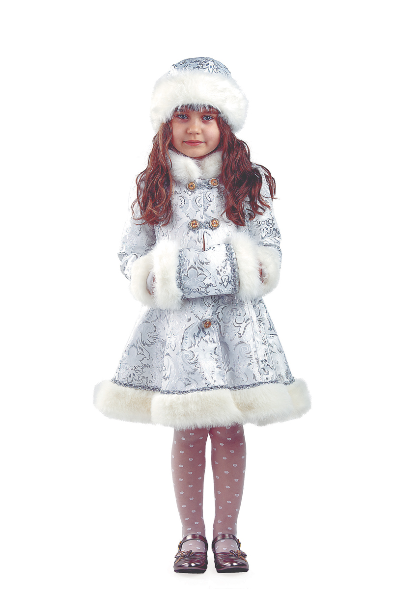 фото Батик Костюм карнавальный для девочки Снегурочка Хрустальная размер 36