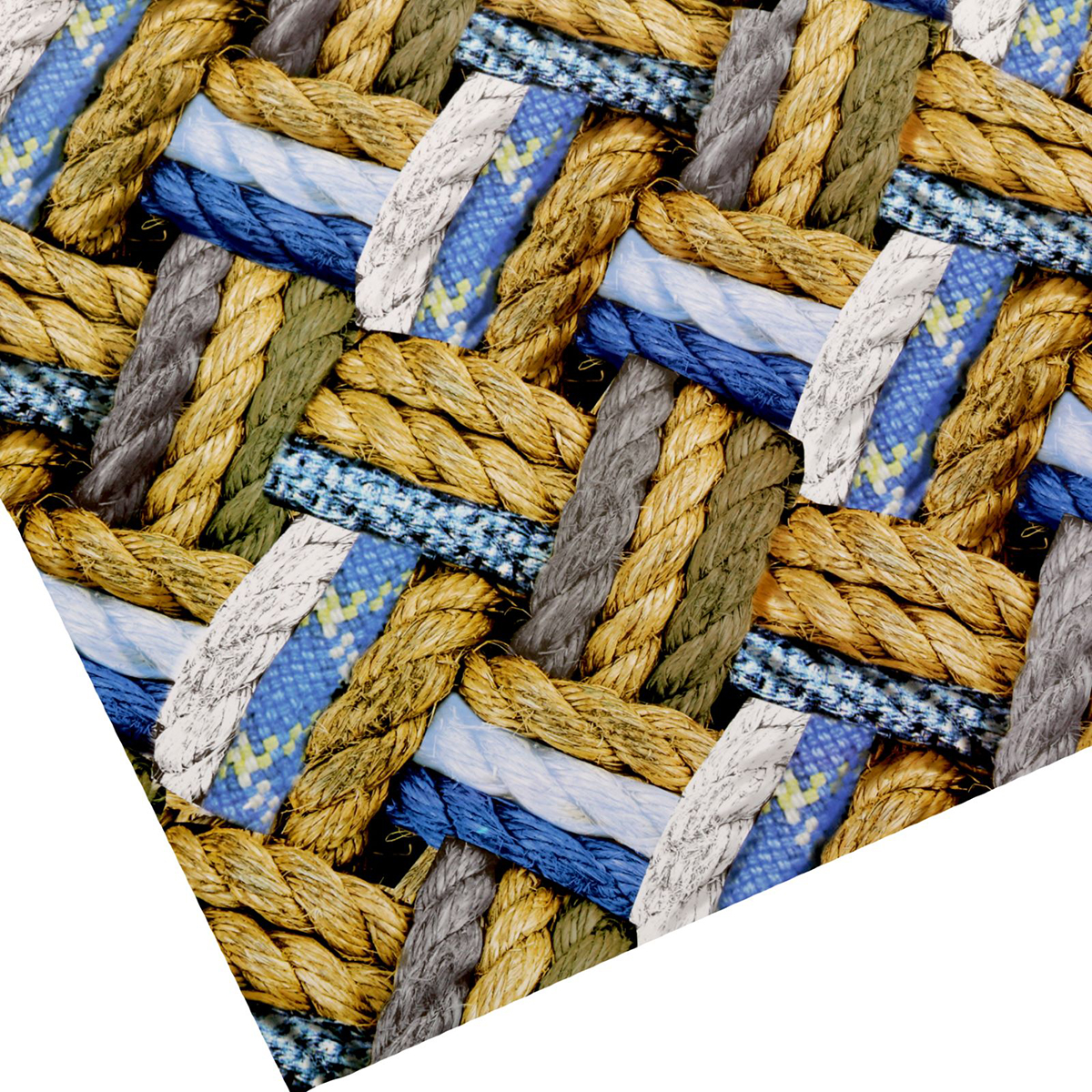 фото Бумага упаковочная Дарите счастье "Канатное плетение", глянцевая, 70 х 100 см. 1641180