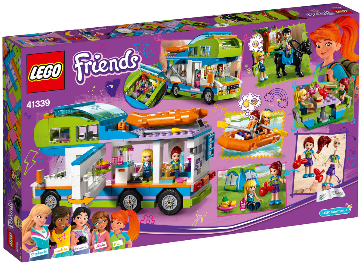 LEGO Friends 41339 Дом на колёсах - купить с доставкой по выгодным ценам в  интернет-магазине OZON (151001805)