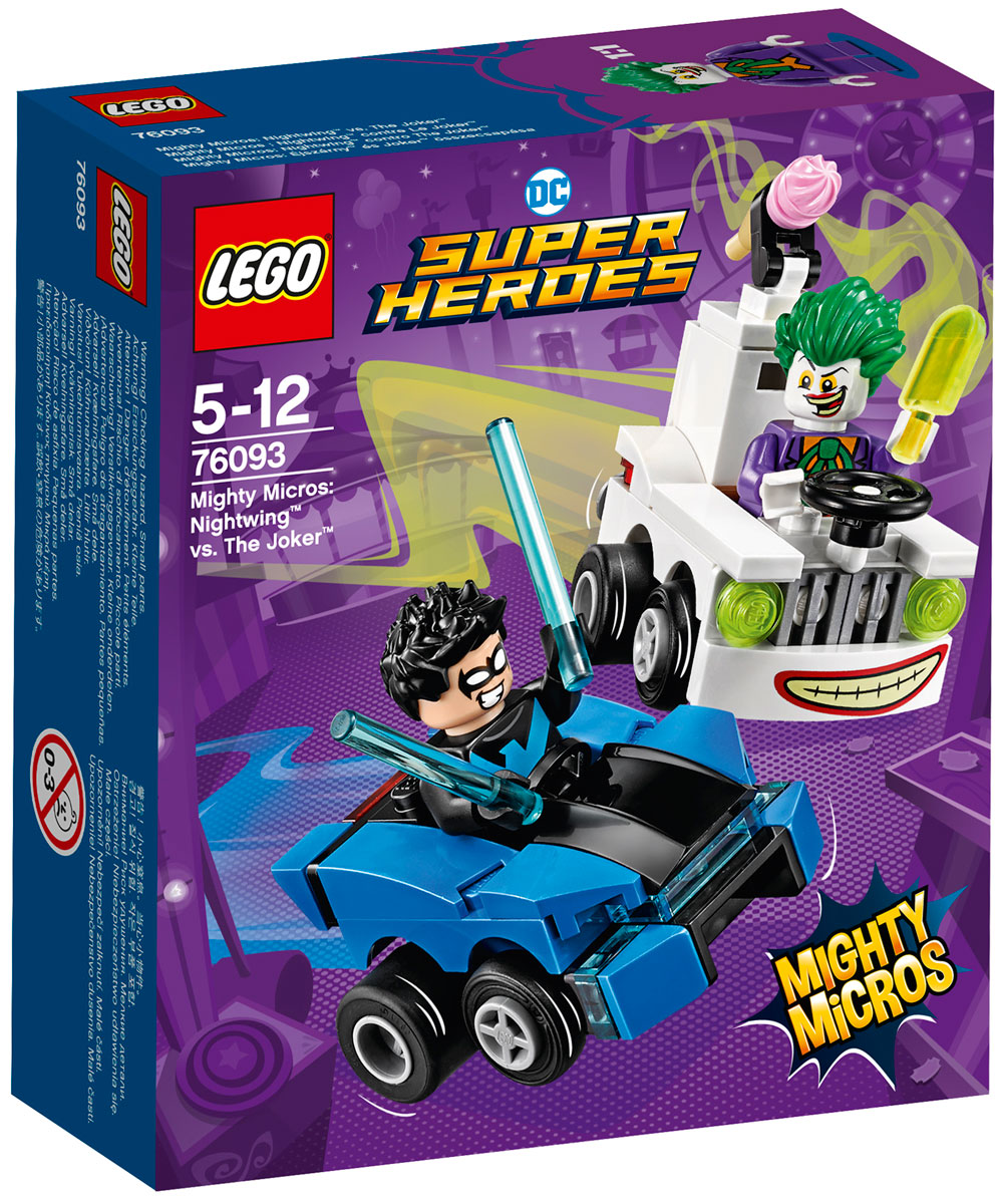 LEGO Super Heroes DC Mighty Micros 76093 Найтвинг против Джокера Конструктор