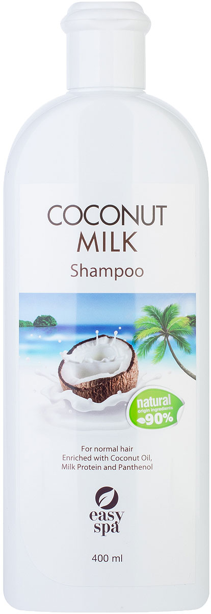 Easy Spa Шампунь для нормальных волос Coconut Milk, 400 мл
