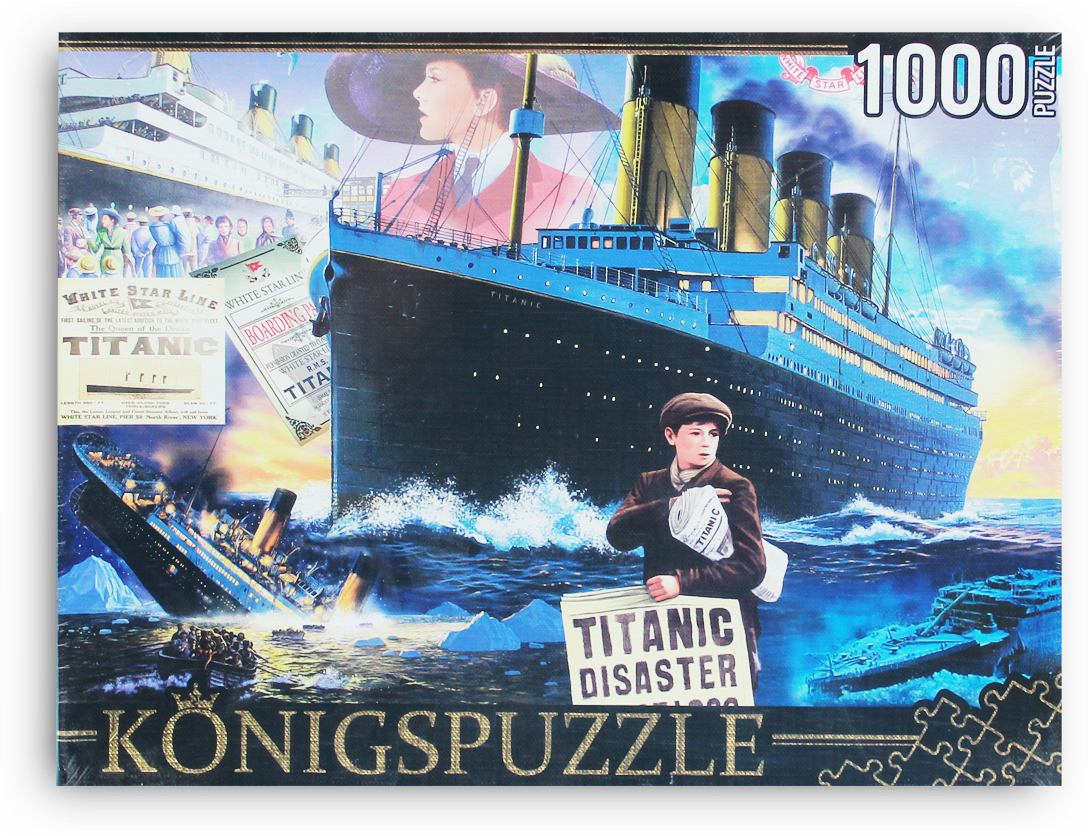 Картинки по запросу Konigspuzzle Пазл Титаник