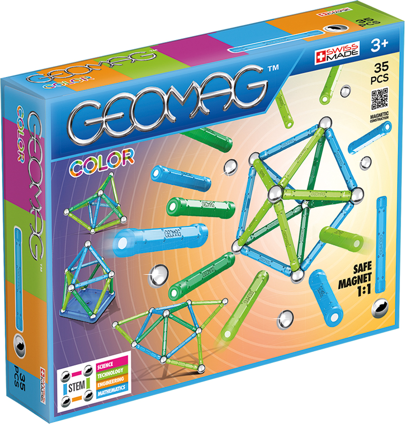 фото Geomag Конструктор магнитный Color 35 элементов