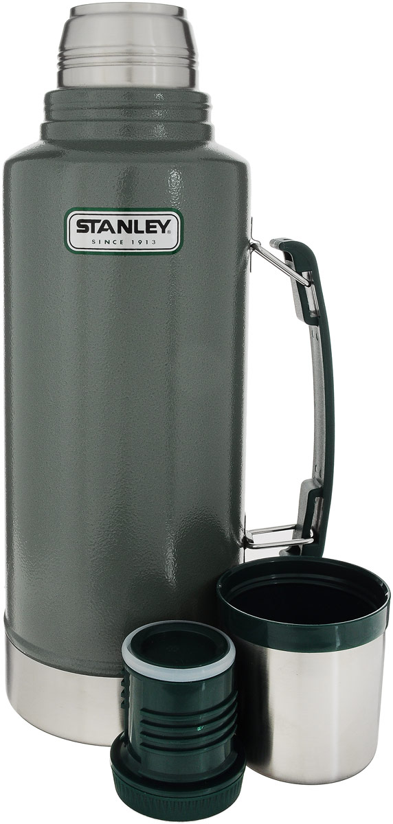 фото Термос Stanley "Legendary Classic", цвет: темно-зеленый, 1,9 л