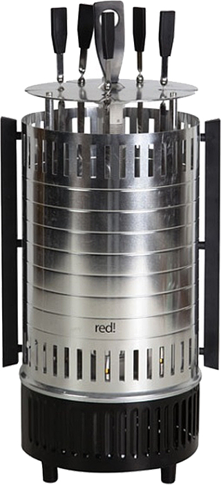Электрошашлычница Red 1015 RD, Silver