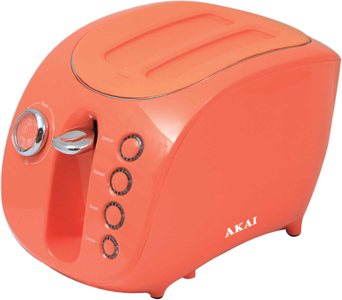 Тостер Akai Akai ТР-1112 О тостер, оранжевый  по выгодной цене в .